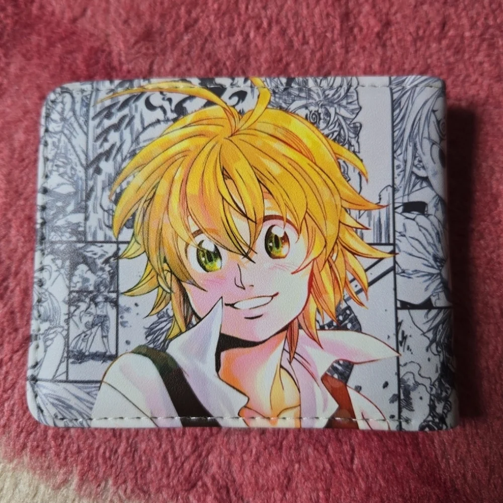 New seven deadly sins anime manga leather wallet